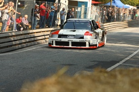 Audi 90 Quattro IMSA GTO von 1989 am Hamburg Stadtpark Revival 2014