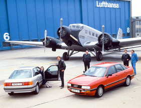 Audi 90 quattro (1988) - quattro war für Audi der Antrieb, der das Image in neue Regionen katapultierte