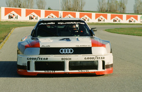 Audi 90 quattro IMSA-GTO (1988) - bei Testfahrten in Misano