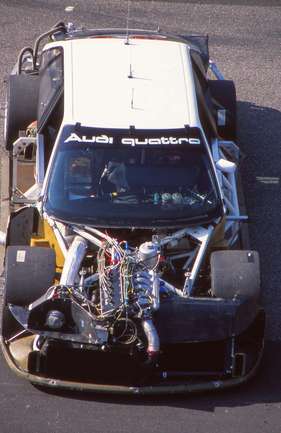 Audi 90 quattro IMSA GTO (1989) - Test Vallelunga