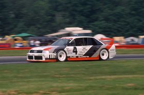 Audi 90 quattro IMSA GTO - Stuck am fünften IMSA-GTO-Meisterschaftslauf auf dem Mid-Ohio-Course bei Lexington