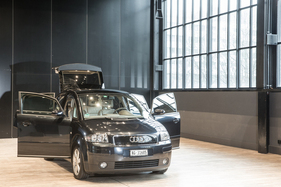 Audi A2 1.4 TDI (2001) – Vergleichsweise grosse Türen sorgen für Einsteigekomfort wie bei der Mittelklasse