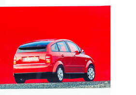 Audi A2 (2000) - fast komplett digital entworfen