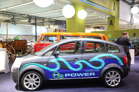 Audi A2H2 (2004) - mit Brennstoffzellen-Antrieb (Techno Classica 2018)