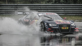 Audi A5-DTM (2012) - Eckström im Regen