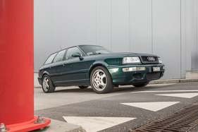 Audi Avant RS2 (1995) - dank Allradantrieb ist Traktion eigentlich nie ein Thema, auch nicht an der Rampe