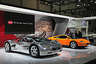 Bild: Audi Avus quattro (1991) - daneben der Audi quattro Spyder - zwei Raritäten auf dem Audi-Stand - Techno Classica 2016