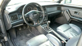 Audi Cabriolet (1996) – Das Cockpit eines anderen Cabriolet, weitestgehend schnörkellos