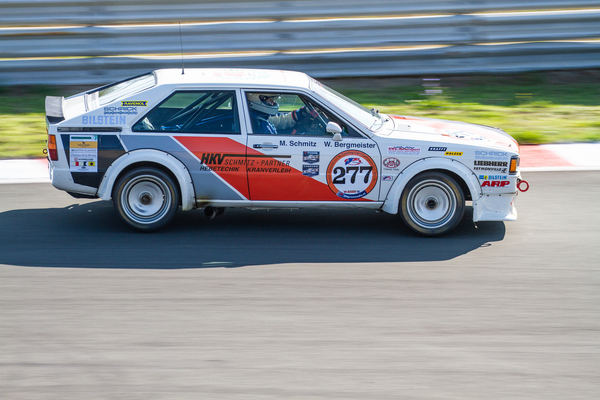 Audi Coupé 2 I (ca.) in der Kategorie NK GTTC am Historic Grand Prix Zandvoort 2018