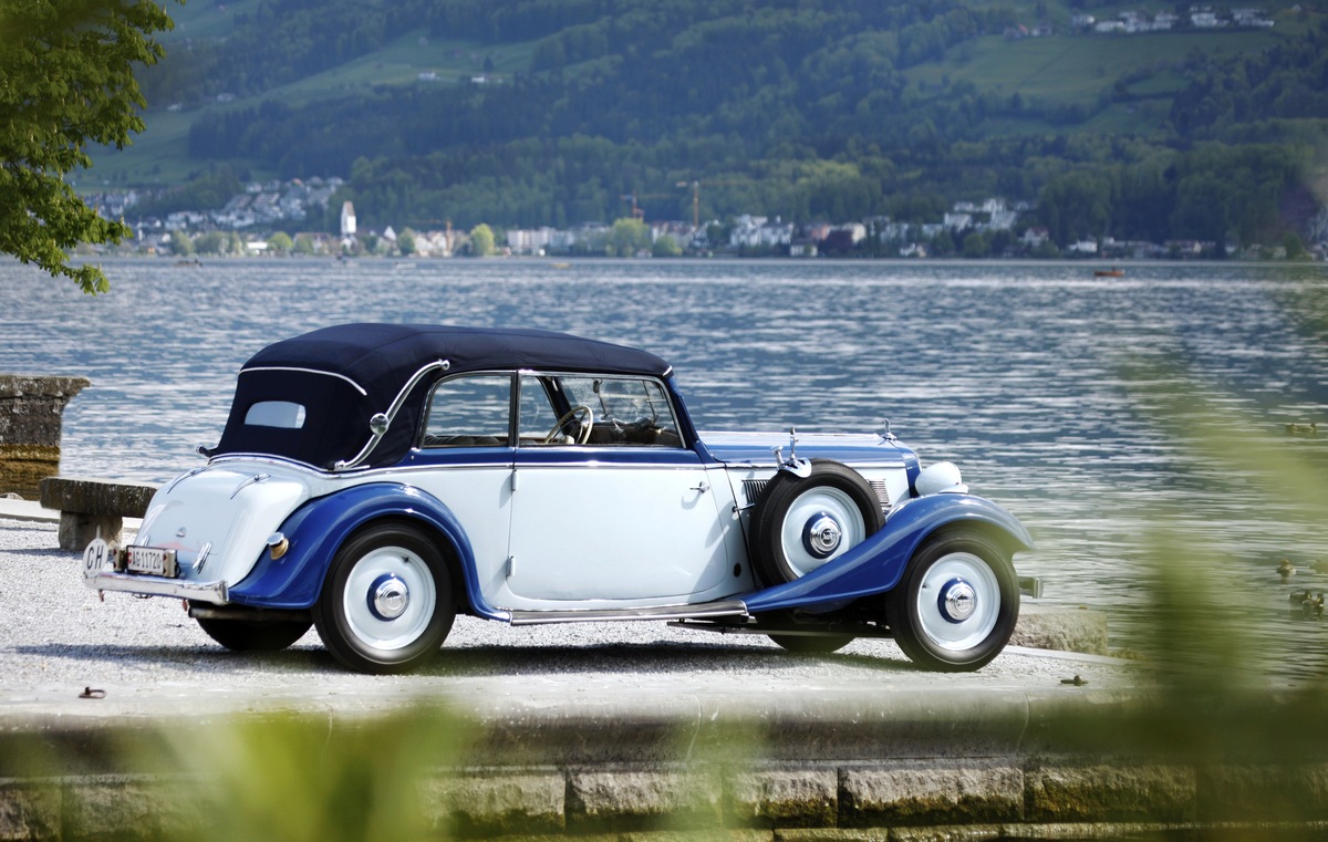 Audi Front (1936) - Das Verdeck lässt sich in kurzer Zeit öffnen