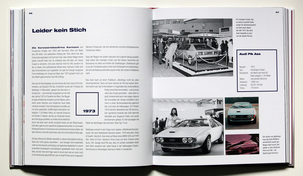 Audi Pik Ass - Buch "Einmalig! - Die skurrilsten Concept Cars der Autowelt"