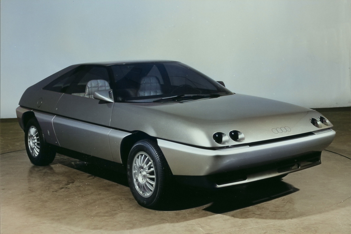Audi Quartz (1981) - unter der glattflächigen Karosserie verbarg sich die quattro-Serientechnik
