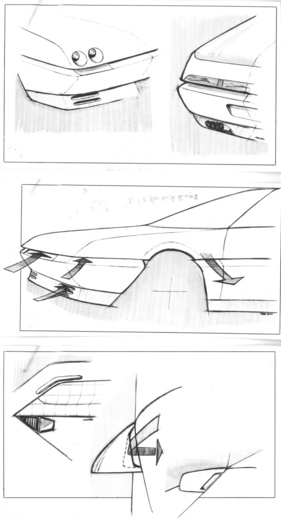 Audi Quartz - Desingkonzepte bei der Stylingstudie von Pininfarina