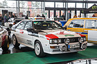 Bild: Audi Quattro (1980) – Rallye-Modell mit langem Radstand – Retro Classics Bavaria 2023