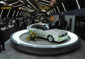 Audi Quattro (1980) - Ur-Quattro-Premiere am Genfer Automobilsalon 1980
