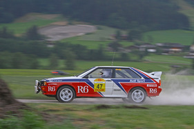 Audi Quattro (1981) - Gruppe B Rallyelegenden Saalfelden 2015