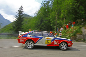 Audi Quattro (1981) - Gruppe B Rallyelegenden Saalfelden 2015