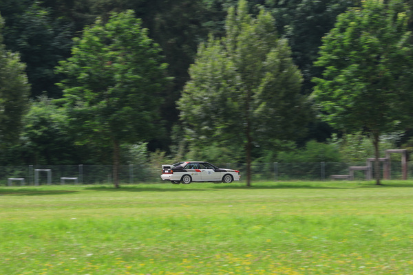 Bild Audi Quattro (1982) - Startfeld "AMAG Classic Gruppe" - Oldtimer GP Brugger Schachen 2024