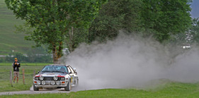 Audi Quattro (1983) - Gruppe B Rallyelegenden Saalfelden 2015