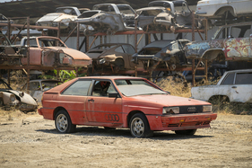 Audi Quattro (1983) - as lot 260 at the RM/Sotheby's "The Junkyard - The Rudi Klein Collection" auction 2024