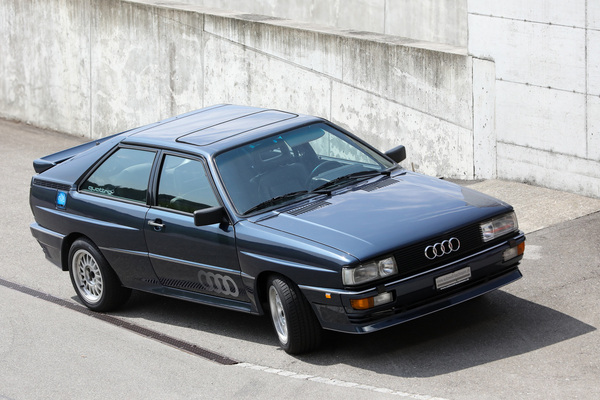 Audi Quattro (1985) - steht für Fahrten von "Young4Vintage" zur Verfügung - Old Wheels Biel-Bienne 2025