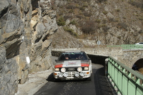 Audi Quattro A2 (1982) - ideales Fahrzeug für Walter Röhrl - AvD Histo Monte 2017