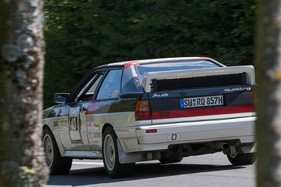 Audi Quattro A2 (1984) an der Audi-Sport-Quattro-Parade anlässlich des Grand Prix Suisse Berne Memorial 2018