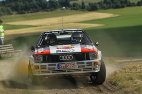 Audi Quattro A2 Gruppe B (1983) am Eifel Rallye Festival 2015