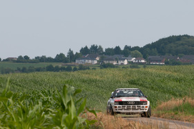 Audi Quattro A2 Gruppe B (1983) in der Gruppe «40 Jahre Rallyeweltmeisterschaft» am Eifel Rallye Festival 2013