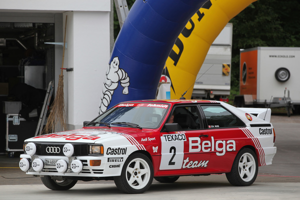 Audi Quattro - "Belga"-Rallye-Version (Dolder Classics Mai 2018)