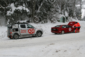 Audi Quattro Coupé (1986) - an der AvD Histo Monte 2015 (1986)
