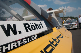 Audi Quattro E2 (1985) - Eifel Rallye Festival 2012 - Walter Röhrl fuhr in vielen Fahrzeugen mit, auch in einem Audi Quattro E2