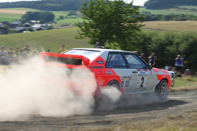 Audi Quattro (Mouton) 1982 () am Eifel Rallye Festival 2015