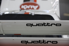 Audi Quattro S1 Pikes Peak (1987) - Doppelflügel hinten - Hamburg Motor Classics 2017