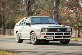 Audi Quattro Sport (1984) - die Front zeigt zusätzliche Einlässe für die Kühlung des Motors