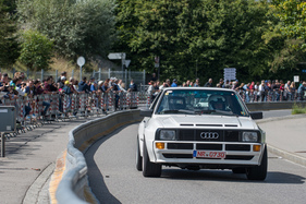 Audi Quattro Turbo (1986) an der Audi Sport Quattro Parade anlässlich des Grand Prix Suisse Berne Memorial 2018 (1986)