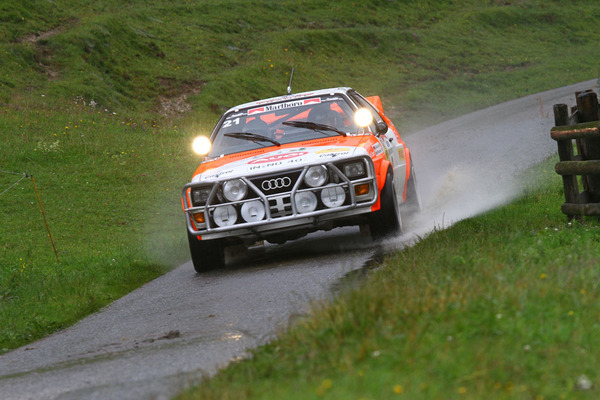 Image: Audi Quattro at the Group B Rally Legends in Saalfelden am Steinernen Meer