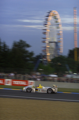 Bild: Audi R8 (2002) - Platz zwei für Dindo Capello, Johnny Herbert und Christian Pescatori bei den 24 Stunden von Le Mans 2002