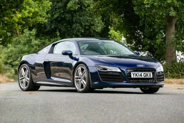 Audi R8 Coupé V10 (2014) - als Lot 658 angeboten anlässlich Silverstone Auctions “NEC Classic Motor Show Sale" am 12. November 2022