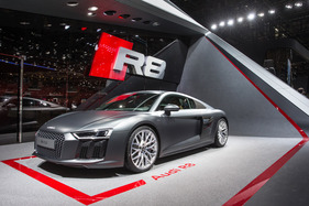 Audi R8 V10 - noch attraktiver? - auf dem Genfer Automobilsalon 2015