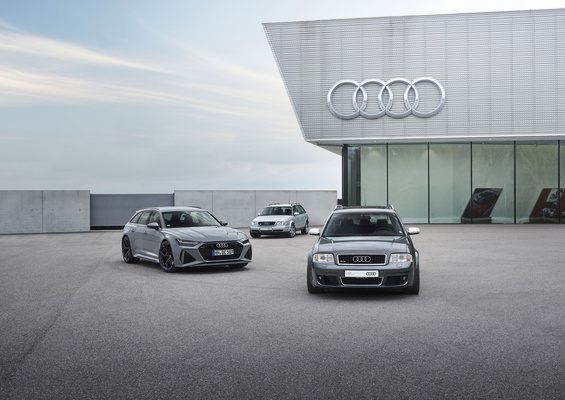 Audi RS 6 Avant performance, Audi S6 Plus Avant & Audi RS 6 Avant, 1st generation - 40 years of Audi Sport GmbH