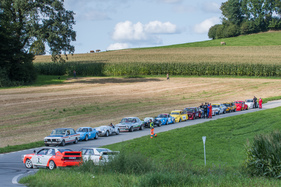Audi Rallye Quattro (1982) an der Bergprüfung Altbüron 2017 - Feld 2