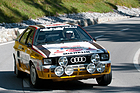 Bild: Audi Rallye Quattro A2 Gruppe 4 (1984) an der Arosa ClassicCar 2013 – Kategorie Alpine Performance