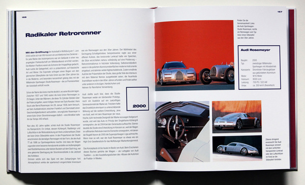 Audi Rosemeyer - Buch "Einmalig! - Die skurrilsten Concept Cars der Autowelt"