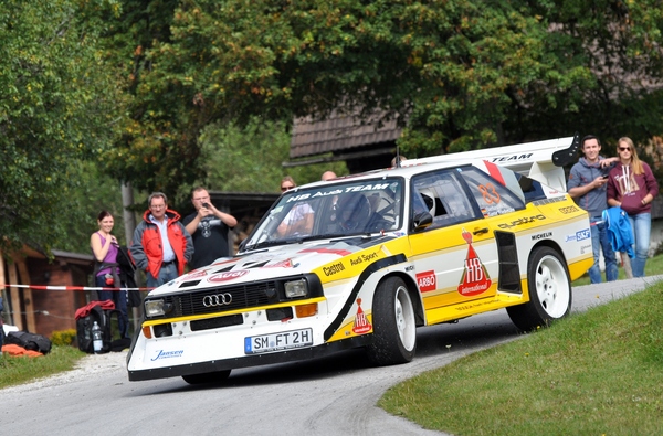 Audi S1 Sportquattro (1985) - an der Austrian Rallye Legends 2014