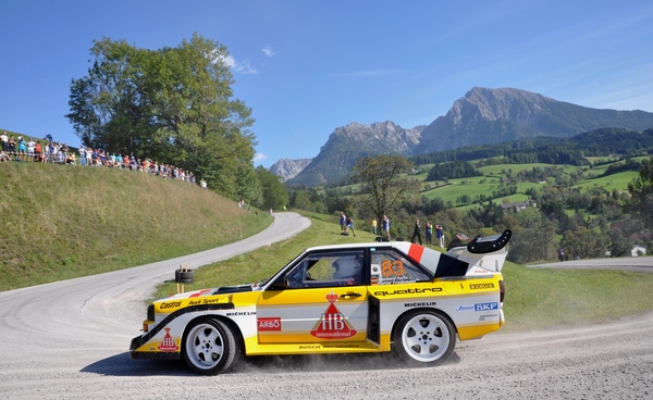 Audi S1 Sportquattro (1985) - an der Austrian Rallye Legends 2014