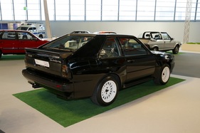 Audi Sport Quattro (1983) - damals vor 30 Jahren als Neuheit auf dem Audi-Stand - gesichtet auf der IAA 2013