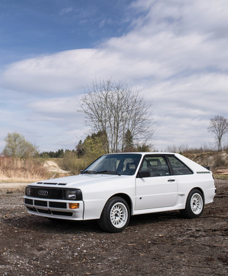 Bild: Audi Sport Quattro (1985) - als Lot 124 an der Versteigerung von RM/Sotheby's in der Villa Erba 2017