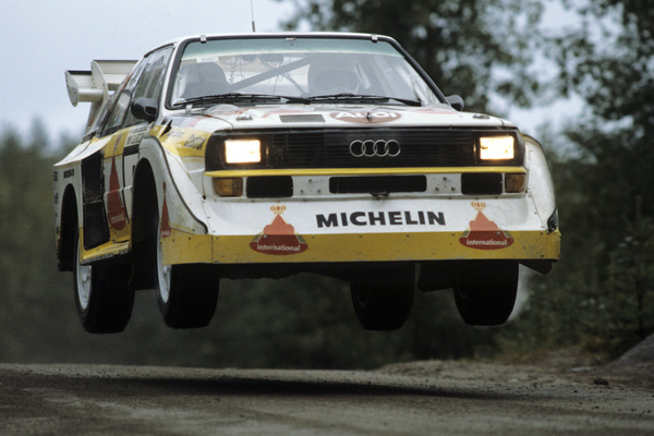 Audi Sport Quattro E2 (1985) - Hannu Mikkola - Film "Gruppe B - Der Ritt auf dem Feuerball"