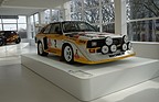 Audi Sport Quattro E2 (1986) – eingesetzt bei der Rallye Monte-Carlo – im Museum PACE in Dortmund